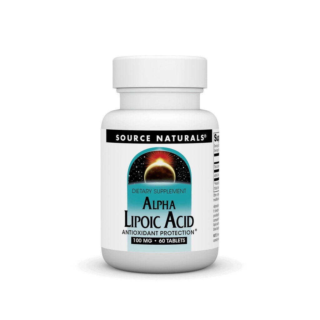 Sumber: Alpha Lipoic Acid Mendukung Kesehatan Gula Metabolisme, Fungsi Hati & Generasi Energi * -100 mg - 60 Tablet
