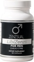 ZENZSUAL LibiZenzs Men - Natural Dietary Supplement Blend with Ginseng, Maca Root, Ashwagandha - Increases Testosteron Levels - Gluten Free (120 Capsules)