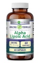 Amazing Formula Alpha Lipoic Acid 124; 200 Mg Suplement 12.4; Capsules 12.4; Non-GMO 124; Gluten- Free 124; Dibuat di USA (1 Pack, 60)