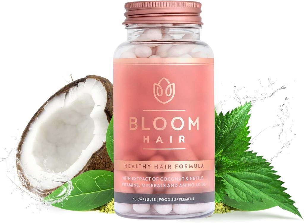 Capsules Hair Vitamin for Hair Loss for Women & Biotin for Hair Growth Women 250 MCG Biotin - Natural Non-GMO Vitamin - (60 Count) Pill-Colls Rambut Untuk Pertumbuhan Rambut Lengkap Vitamin