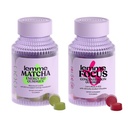 Lemme Matcha & Focus Bundle 124; Superfood Energy Gummies = 124; B12, Green Tea + CoQ10 = Cognizin Nivoline 124; Focus & Brain Health 124; Gluten- Free Variety Pack dari 2