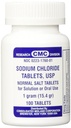 Sodium Chloride Tablet 1 Gm, USP Normal Salt Tablet - 100 tablet