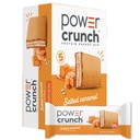 Power Crunch Protein Waper Bars, Snack Protein Tinggi dengan Rasa Lezat, Karamel asin, 1.4 Ounce (12 Count)