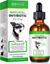 Suplemen Antibiotik Anjing Natural - Herbal Antibiotik Drops untuk Imune, Alergi & Skin Dukung - Itchy Skin, Ear & Hot Spot Relief - untuk Semua Breeds