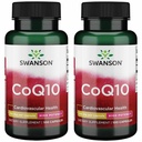 Swanson CoQ10 - Membantu Perlindungan Kesehatan Jantung, Dukungan Energi, & Aids Overall Cardiovascular System Kesehatan - Membantu Mempertahankan Suplemen Koenzim Q10 - (100 Kasules, 120mg Masing-masing) (2 Pack)