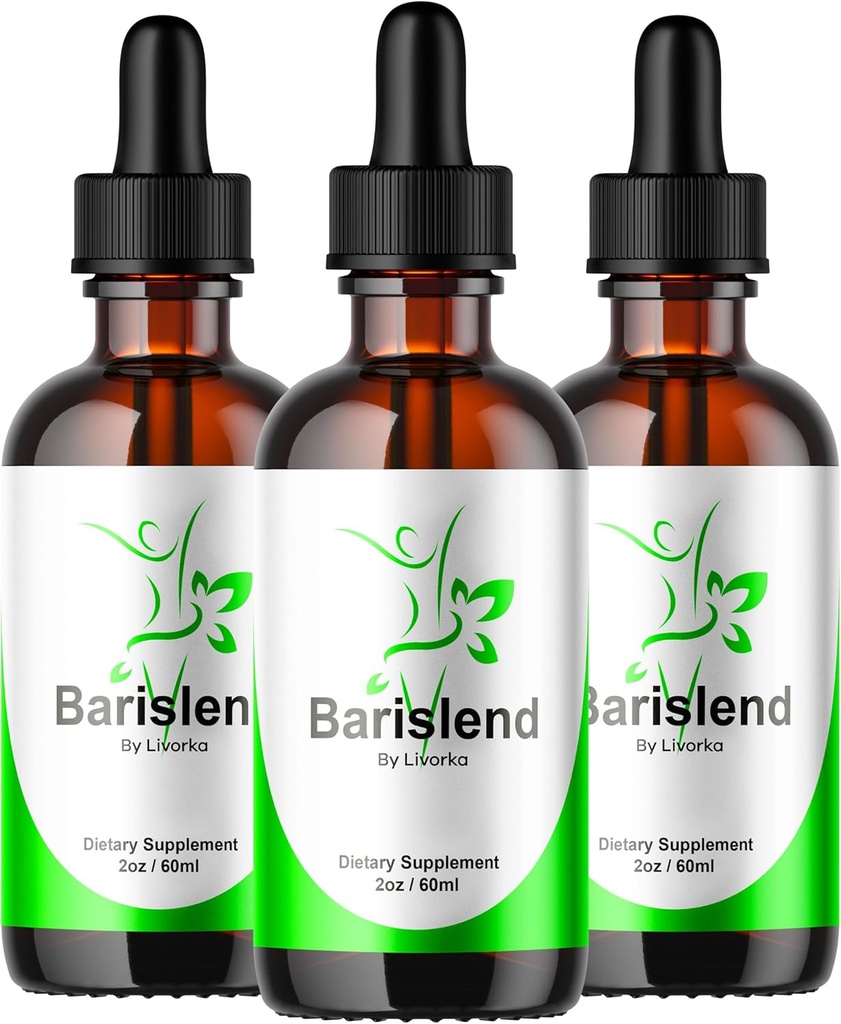 (3 Pack) Barislend Drops, Barislend Liquid, Decement Liquid Drops Resmi, Barislend Advanced Liquid Drop Formula, Barislend Drop Supplemen Premium Liquid Dukungan, 3 Botol Untuk 3 Bulan