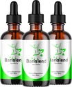 (3 Pack) Barislend Drops, Barislend Liquid, Decement Liquid Drops Resmi, Barislend Advanced Liquid Drop Formula, Barislend Drop Supplemen Premium Liquid Dukungan, 3 Botol Untuk 3 Bulan