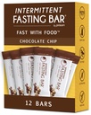 Prolon Fasting Bars 124; 5g Protein, 7g Fiber 124; Keto-Friendly, Gluten- Free, Dairy- Free, Plant - Based 124; Nuclection for Intermittent Fasting 124; Formulated to Not Break Your Fast Fickler Chip (12 Count)