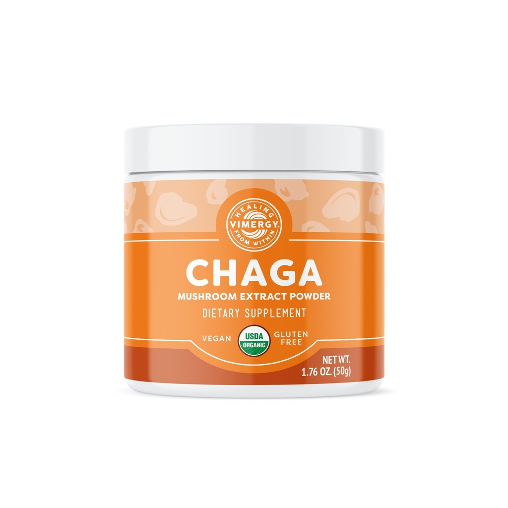 Mimergy Chaga Powder - Superfood Cellular Suply (Dukungan Kesehatan Kardiovaskular)