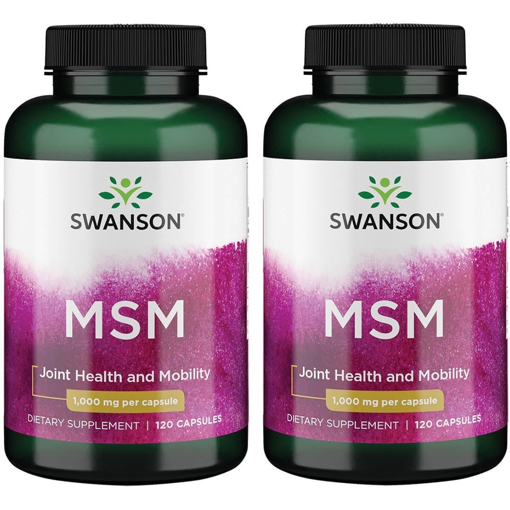 Swanson Masm 1.000 mg 120 Caps (2 Pack)