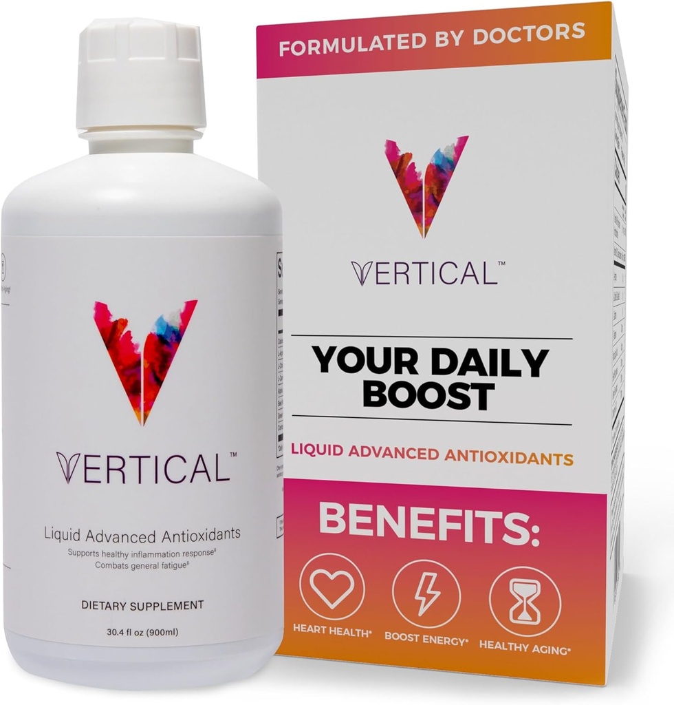 Nitric Oxide Liquid Antioksidant Suplemen - Doctor- Formulated for Enhanced Energy, Focus, and Wellness Dukung - L-Arginine, CoQ10, Alpha Lipoic Acid, 30 oz