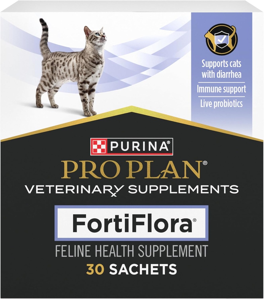 Purina Pro Plan Veterinary Suplemen FortiFlora Provinsi untuk Kucing dengan Diare Cat Suplemen