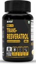 Trans Resveratrol 250MG Capsules - 99,5% Pure Micronized dan Sangat Bioavable Suplement Suplemen; Slow Down Aging, Proven Powerful Anti- Oxidant 124; Membuktikan Metabolisme & Heart Health (120 Capsules)