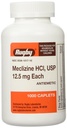 MECLIZINE TABS 12.5 MG OTC * Ukuran RUG: 1000