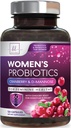 Progres for Women Digetical Health Support - 60 Milyar CFU Women 's Probiotic, 16 Strains, for PH Saldo, Vaginal Dukung with Cranberry for Kesehatan Gut, Urinary & Imune Dupport - 120 Capsules
