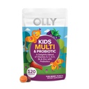 OLLY Kids Multivitamin & Probiotic Gummy, Digetical Support, Vitamin A, D, C, E, B, Zinc, Chewable Supplemen, Berry Flavor, pasokan 60 hari - 120 Count
