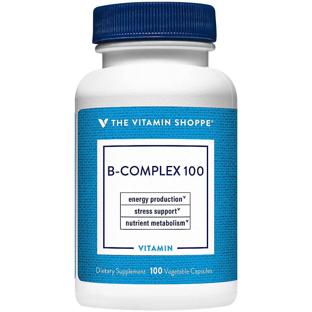 Kompleks Vitamin B 100 - Mendukung Produksi Energi, Fungsi Sistem Gugup & Metabolisme