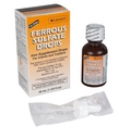 Ferrous Drops Iron Supplement Peppermint Flavor Generik untuk Enfamil Fer-in Sol Iron Suplement Drops untuk Bayi, Toddlers & Children Measure Dropper Termasuk 50 ml per Paket Botol 2