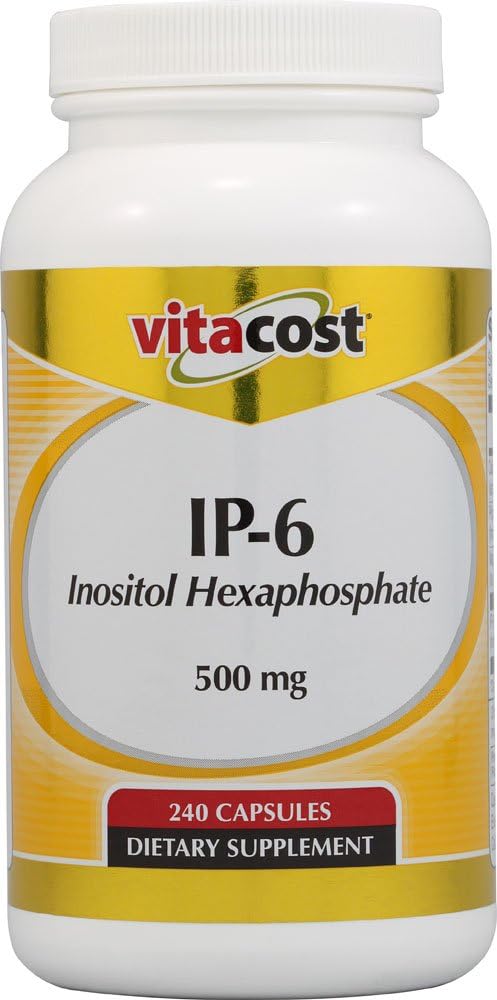 Vitacost IP-6 Inositol Hexapfosfat - 500 mg - 240 Capsules