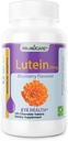 Lutein Estes 20mg Chewable Tablets for Eye Health - Blue Light Protection, Digital Eye Strain Relief, Antioksidant Dukungan - Blueberry Flavor, Gluten- Free, Non-GMO, 100 Count