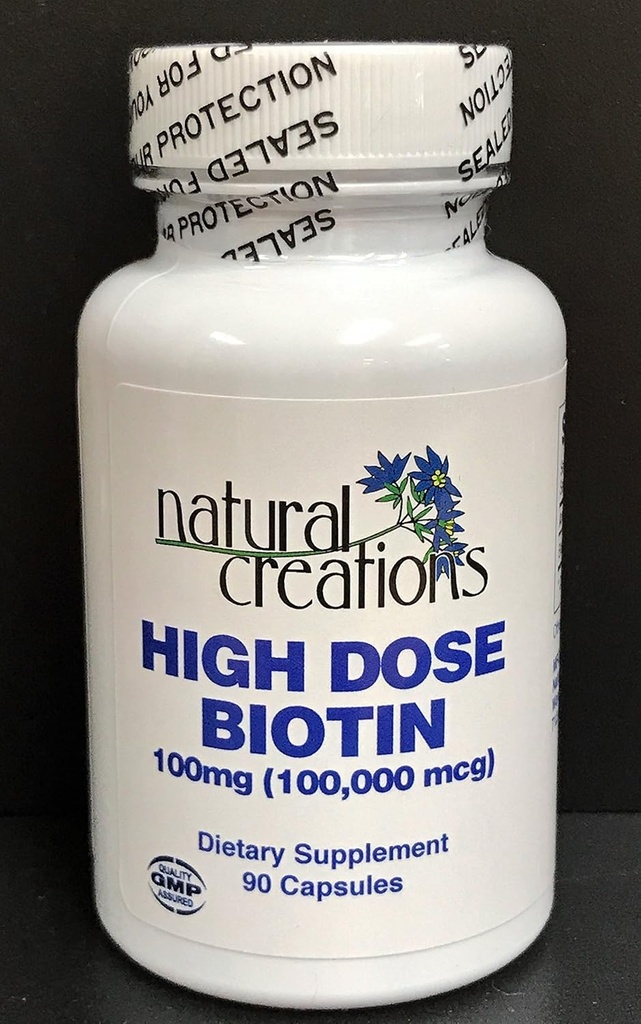 Tinggi Dose Biotin 100mg (100,000mcg)