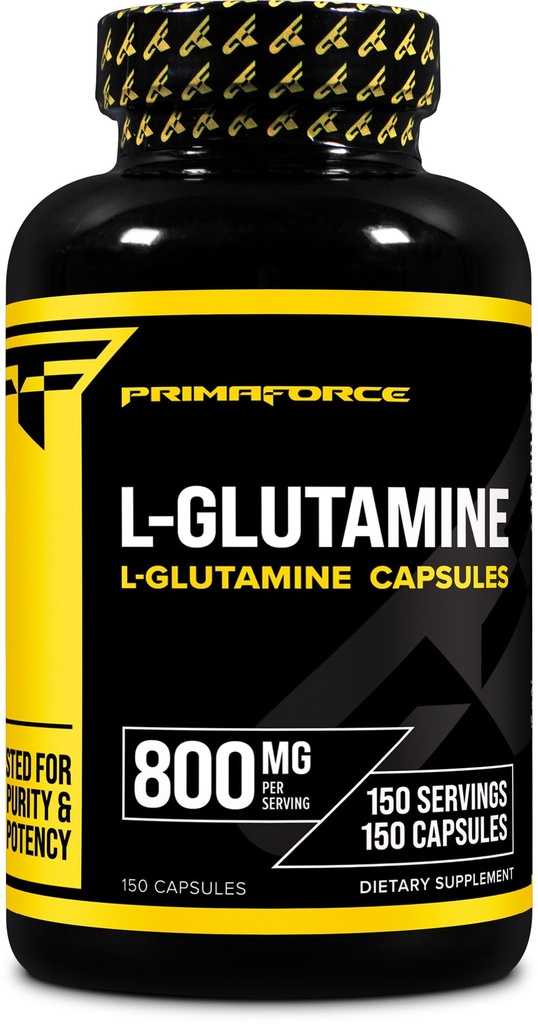 Primaforce L- Glutamine, 800mg (150 Kapsul)