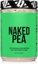 Telanjang Pea - Pea Protein Isolat - Tanaman berbasis, Vegetarian & Vegan Protein. Mudah Digest, Non- GMO, No Laktosa, No Soy and Gluten Free - 15 Servings