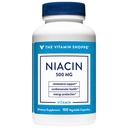 Dukungan Vitamin Shoppe Niasin - Kolesterol - 500 MG (100 Kapsul Vegetable)