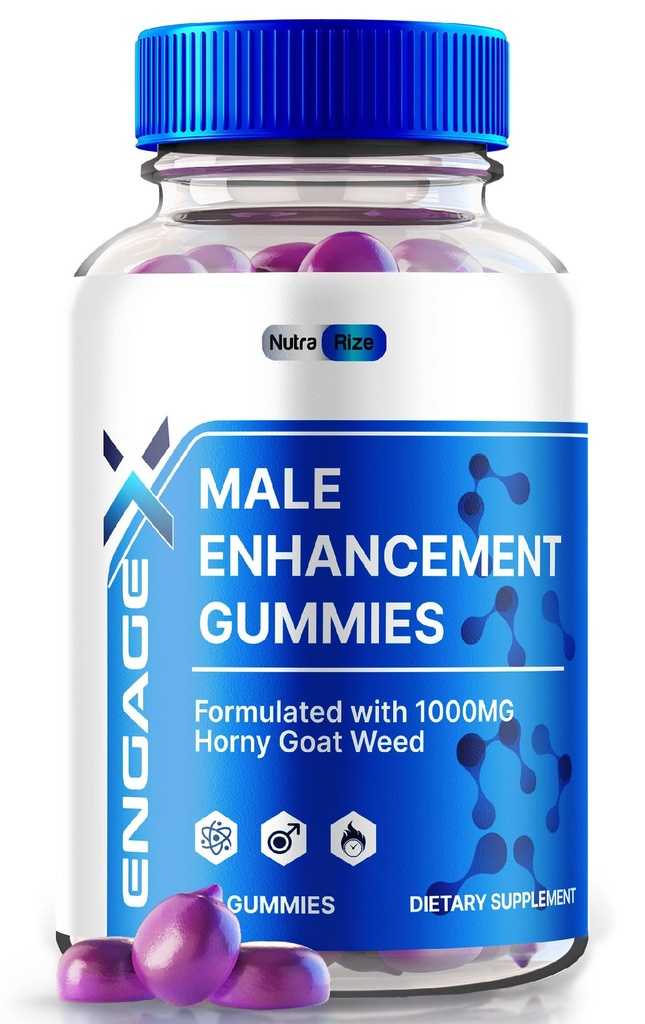 Jalankan X-Gummies, Jalankan Dukungan Performa Pria X, Semua Suplemen Natural untuk Pria, EngageX Advanced Formula Vitamin Pill for Power and Energy, EngageX Review (60 Gummies)