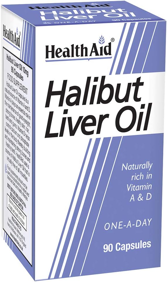 Healthaid Halibut Liver Oil - 90 Capsules