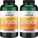 Swanson Natural Vitamin E 1000 Iu (671.10 juta) 250 Sgels (2 Pack)