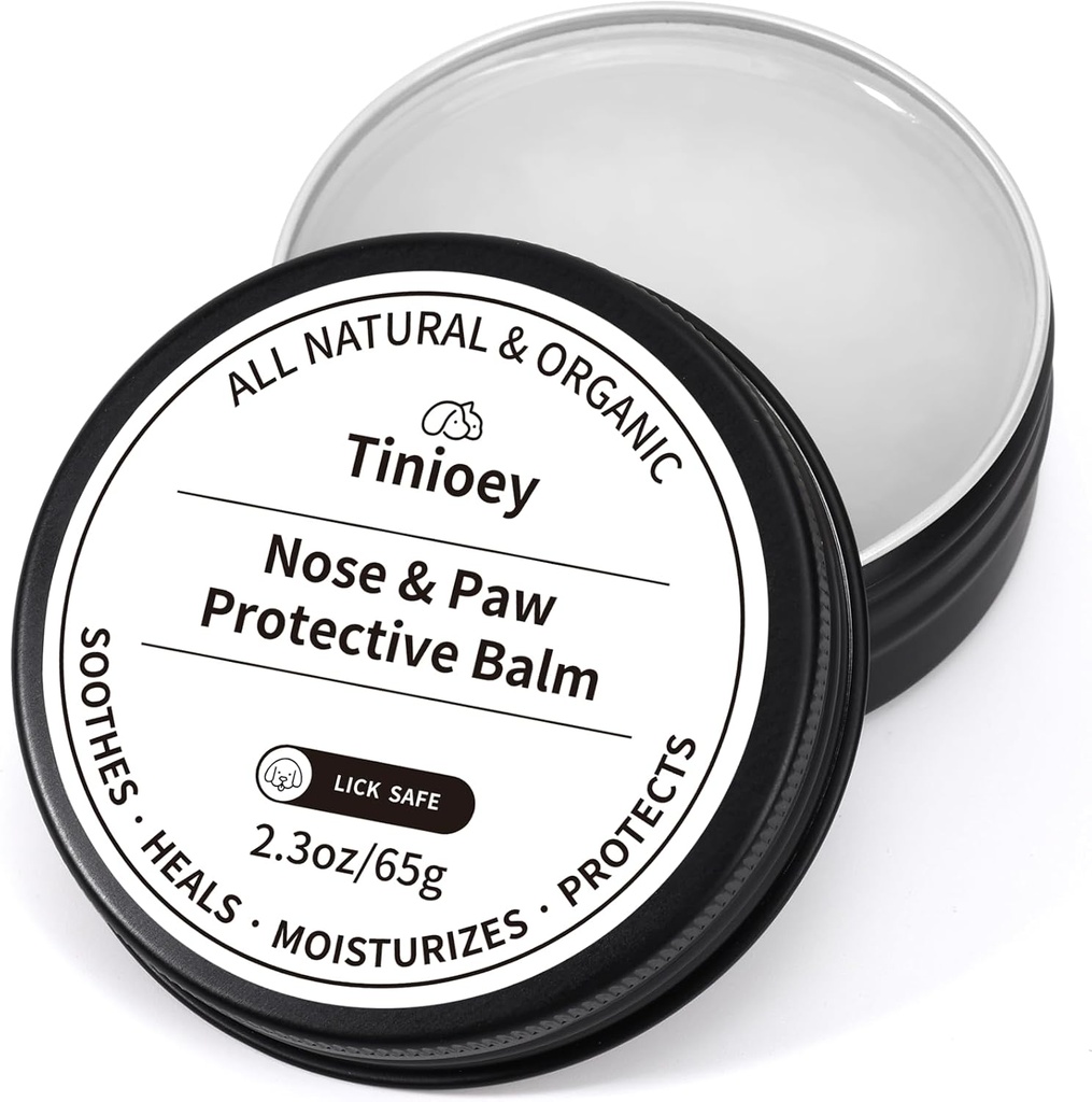 Dog Paw Dogs Lick Safe (2.3oz): 100% Natural & Organic Cat Dog Pad Balm 14; Dog Nose Balm for Dry Nose 124; Paw Moisturizer Snother untuk Dogs