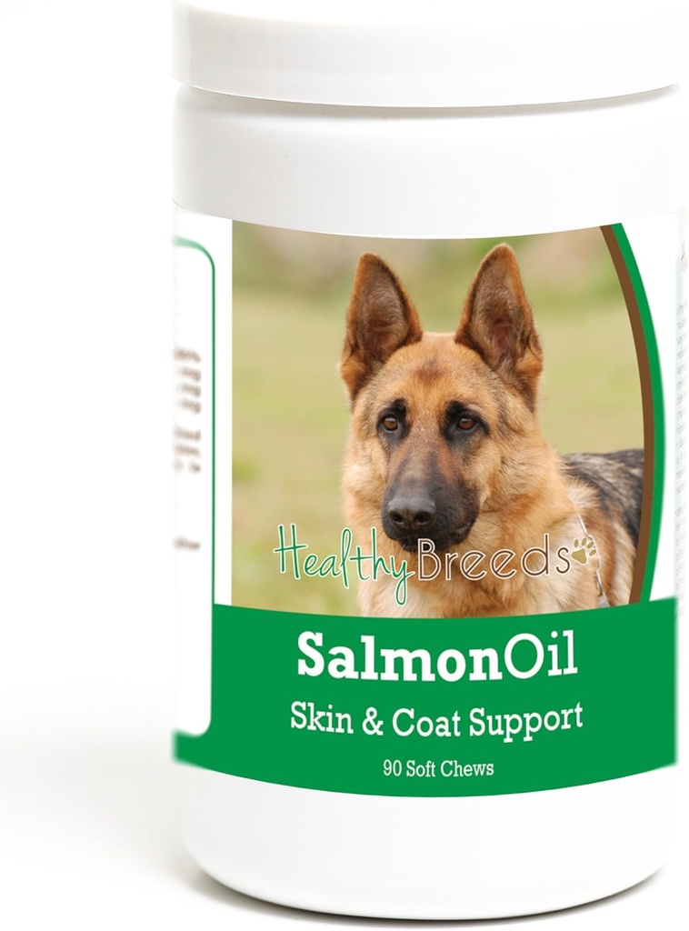 Sehat Breeds German Shepherd Salmon Oil Soft Chews 90 Count