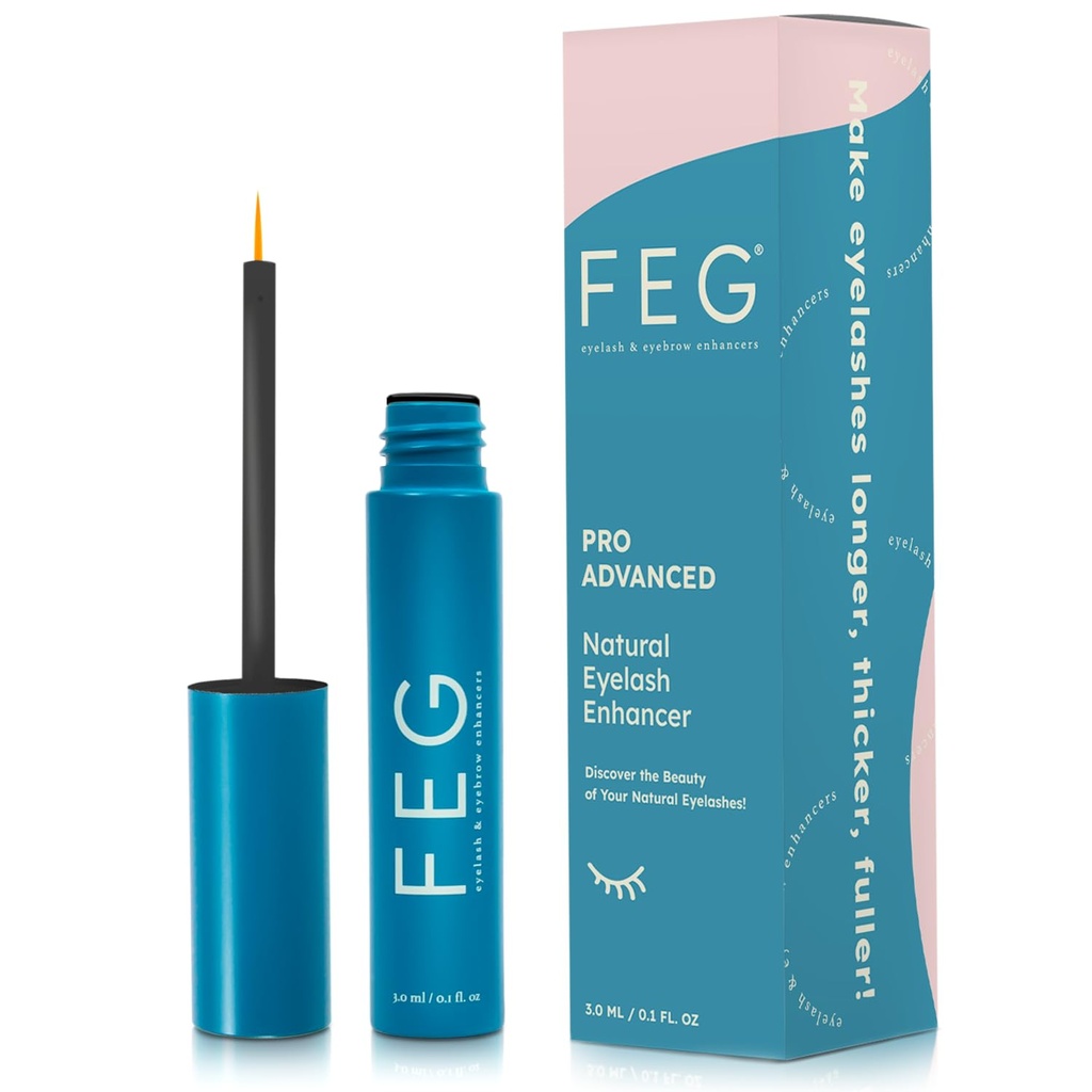 FeG Pro Advanced Natural Eyelash Enhancer Serum for Rapid Lash Growth 124; Extra Strength Lash Serum untuk Tumbuh Tebal, Penuh, dan Mata Panjang 124; 3ml 124; Menstimulasi Pertumbuhan Alam