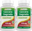 Cascara Sagrada 450 mg 250 Capsules (250 Cacah 2)