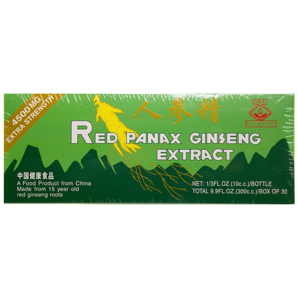 Ekstrak Global 20 Tahun Merah Panax - Ekstra Strength - 10ml X 30 Botol - Nilai Pack