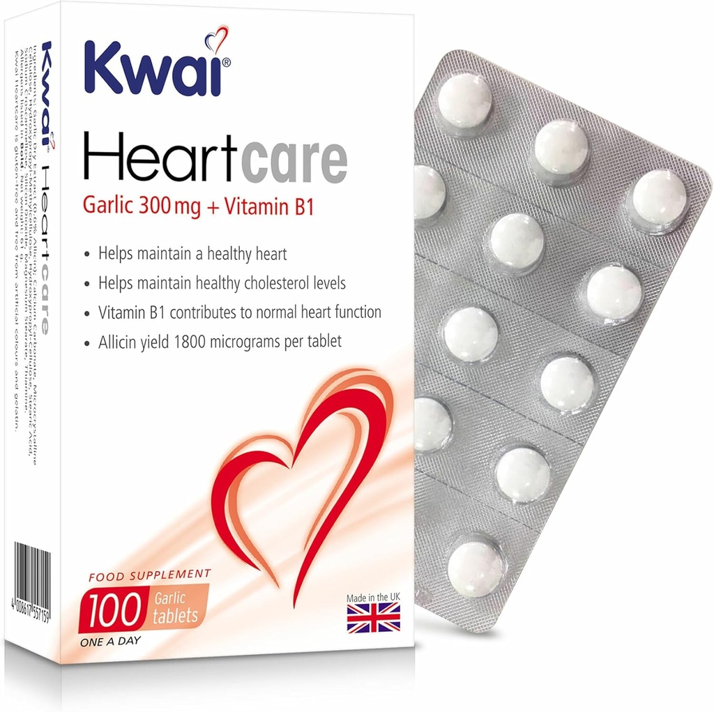 Heart Care Bawang Putih 300mg (satu hari), 100 tablet