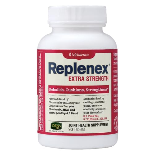 Melaleuca Replenex Rebuild Gabungan Kesehatan. Glucosamine. Kalsium. (90 tablet)