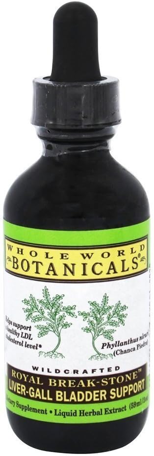 Seluruh dunia BOTANIKAL Royal Liver Gallkandung kemih, 2 OZ