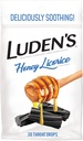 Luden 's Soothing Throat Drops, Honey Licorice, 30 ct (Paket 1)