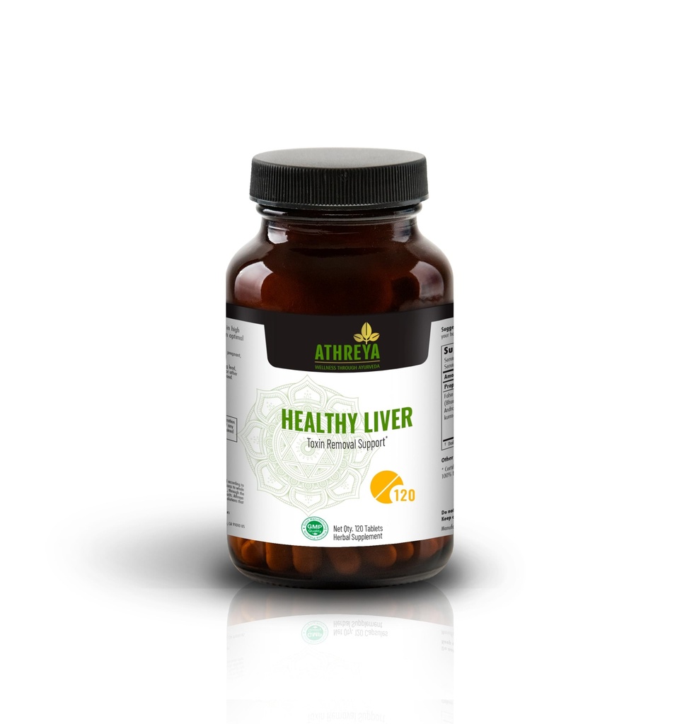 Atreya Herbs Heally Liver Tablet = 124; 120 Tablets = 124; Ayurvedic Herbal Blend Support Toxin Removal = 124; Supports Liver Care 124;