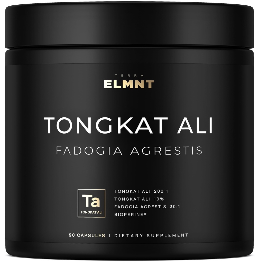 22800mg 200x Kekuatan Tonkat Ali untuk Men w. 30x Fadogia Agrestis Extract - 10% Eurycomanone Potensi Tertinggi Longjack Agrestis Tongkat Ali Supplemen - Muscle Growth Pills for Men
