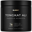 22800mg 200x Kekuatan Tonkat Ali untuk Men w. 30x Fadogia Agrestis Extract - 10% Eurycomanone Potensi Tertinggi Longjack Agrestis Tongkat Ali Supplemen - Muscle Growth Pills for Men