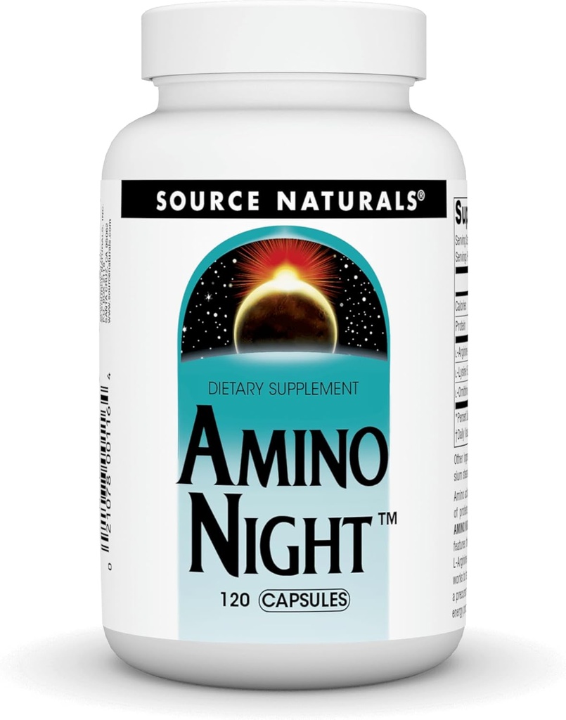 Source Amino Night - Advanced Acid Formula * - 120 Capsules