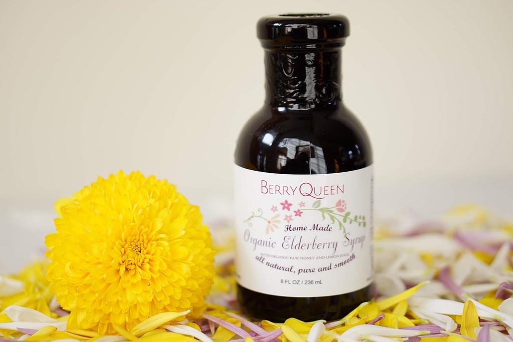 Originals Organic Elderberry Syrup - Pure Natural - Immunity Boost - Herbal Suplemen - Easy as Juice Loved by Kids and Adults - 8 oz