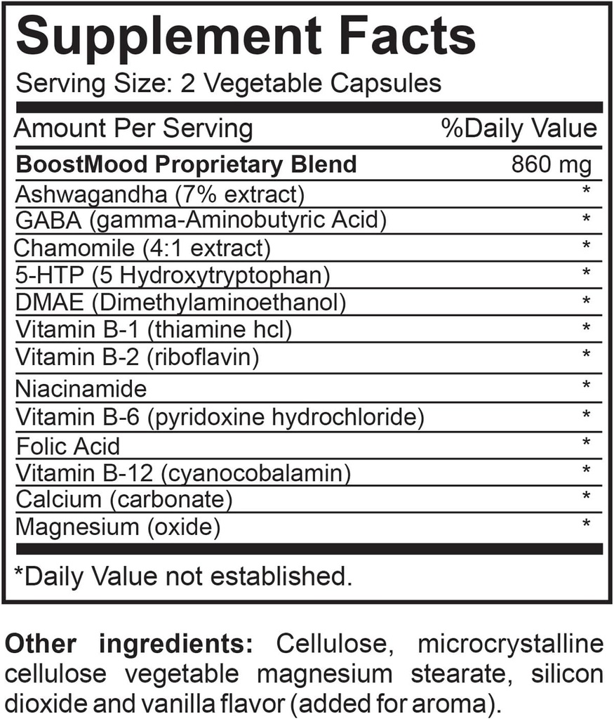 BoostMood Natural Mood Supplemen Dieter
