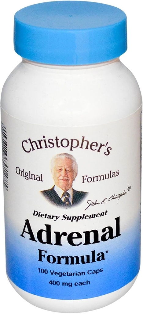 Dr Christopher Formula Adrenal Formula - 400 mg - 100 Caps