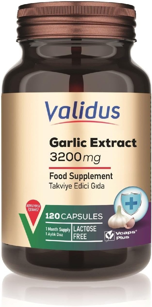 ValIDUS Bawang putih 3200 mg 120 Capsules