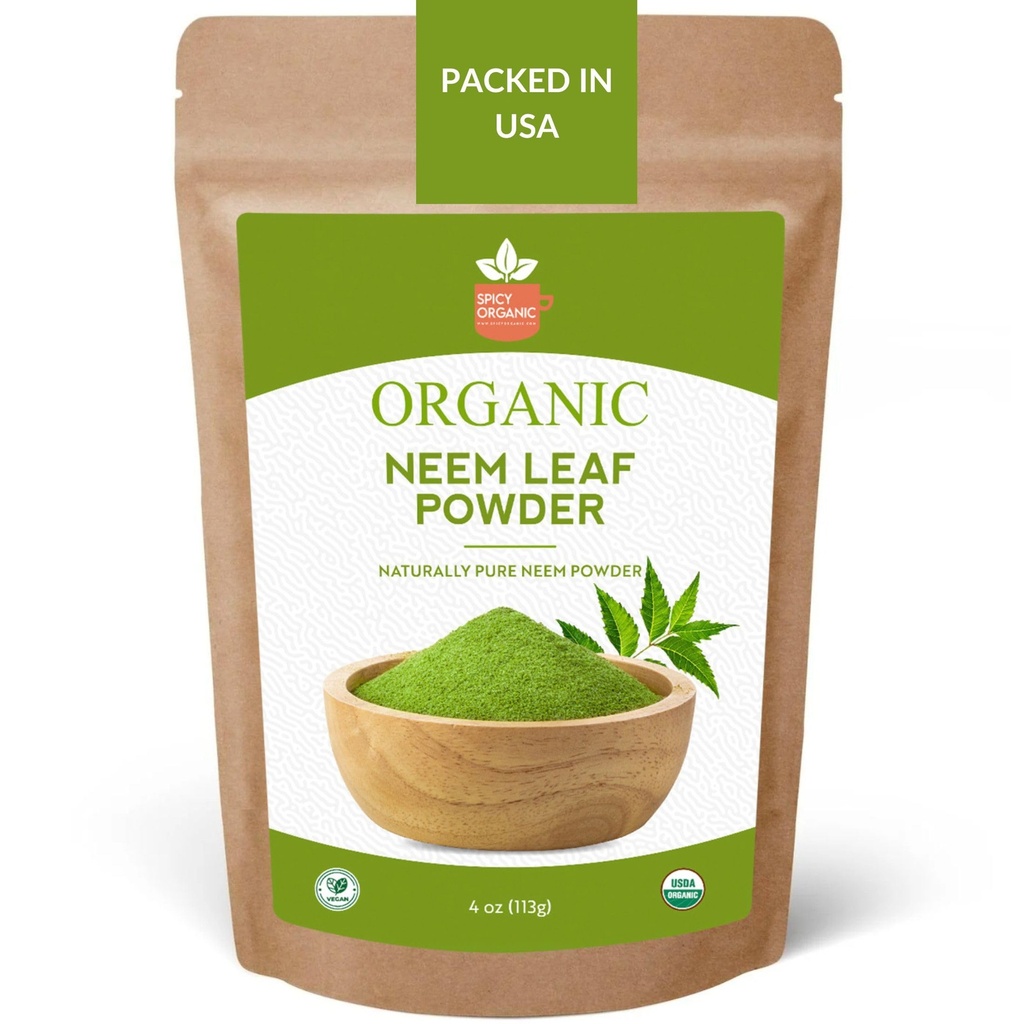 SPICKY ORGANIC Neem Powder 4 oz.
