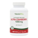 Natuture Plus Ultra Cranberry 1000, Diterima Rilis - 1000 mg - Cranberry Alam dengan Vitamin C - Promoses Urinary Tract Health - 180 Vegetarian Tablet (90 Pelayan)